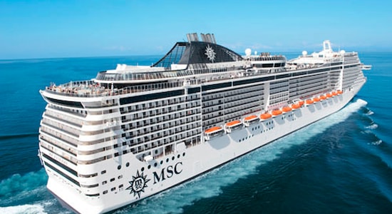 MSC Cruzeiros vai ter 15 cruzeiros com embarque e desembarque no Funchal no inverno
